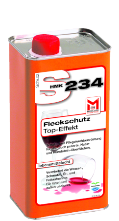 Schutz von Naturstein - Imprägnierung HMK S234 Fleckschutz Top-Effekt von MoellerStoneCare