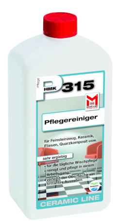 Boden pflegen (Küche, Bad ...) aus Fliesen, Feinsteinzeug, Keramik ... mit HMK P315 Pflegereiniger von MoellerStoneCare